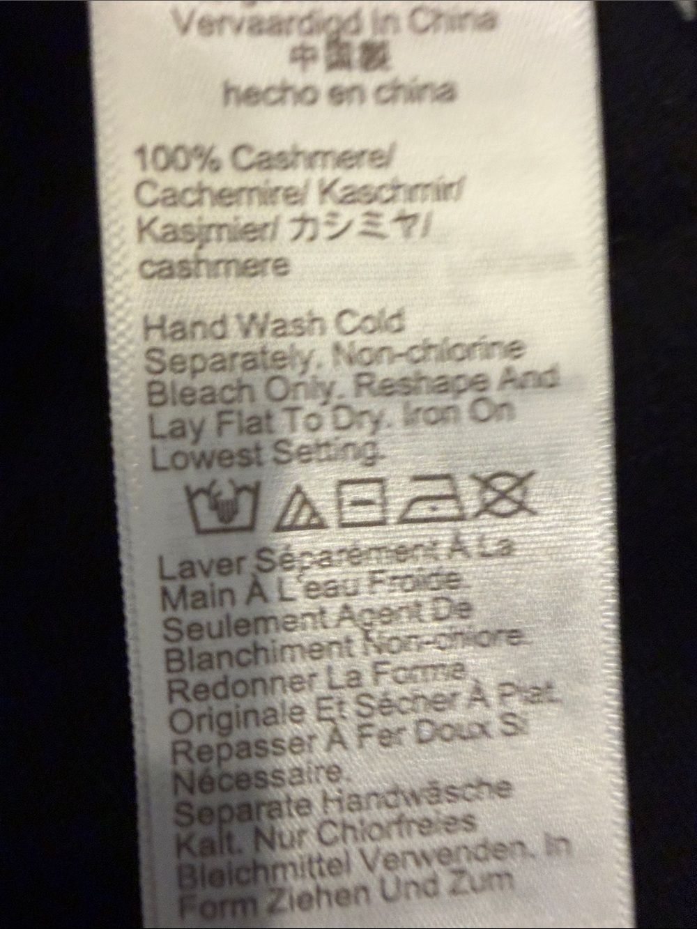 J.Crew Black V-Neck Cashmere Sleeveless Knit Vest Size Small - Picture 6 of 6